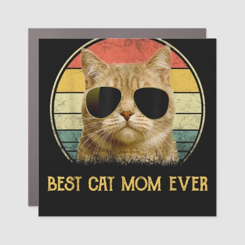 Tortie Cat Design Best Tortie Mom Gift  Copy Car Magnet