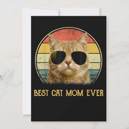 Tortie Cat Design Best Tortie Mom Gift  Copy Invitation