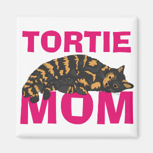 TORTIE CAT MOM MAGNET