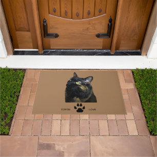 Tortie Love Doormat