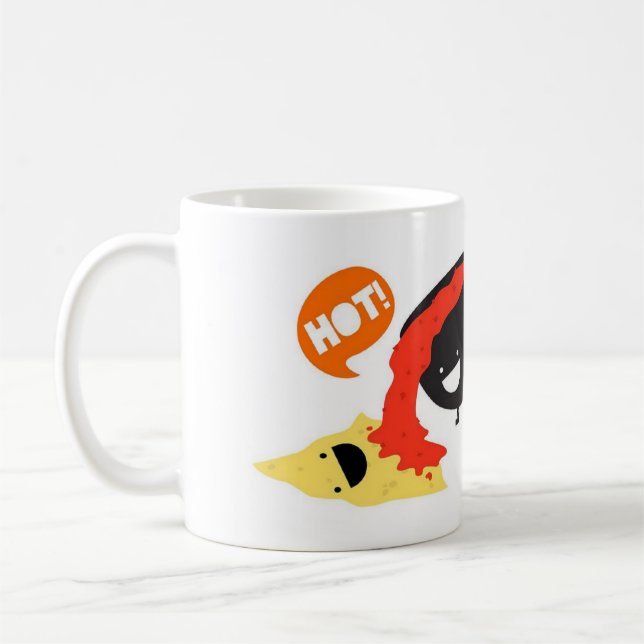 Tortilla and Salsa funny hot joke Coffee Mug (Left)