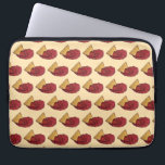 Tortilla Chips and Dip Tomato Salsa Mexican Food Laptop Sleeve<br><div class="desc">Food-themed design features an original marker illustration of a tortilla chip and a scoop of spicy salsa. Ideal for your favorite foodie or fan of Mexican cuisine. This chips and salsa illustration is also available on other products. Don't see what you're looking for? Need help with customization? Contact Rebecca to...</div>