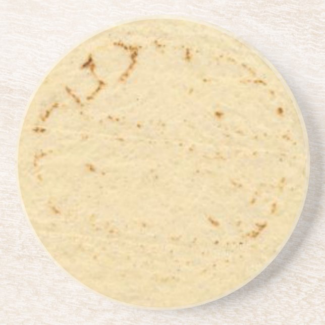 Tortilla Four Stone Round Coaster (Front)