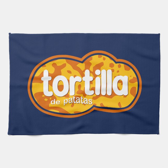 Tortilla Kitchen Towel (Horizontal)