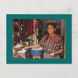 Tortilla Maker Postcard
