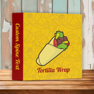 Tortilla Sandwich Wrap Binder