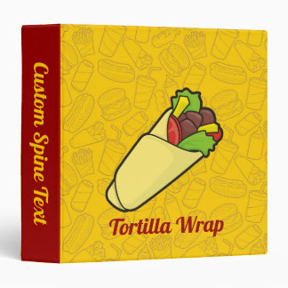 Tortilla Sandwich Wrap Binder