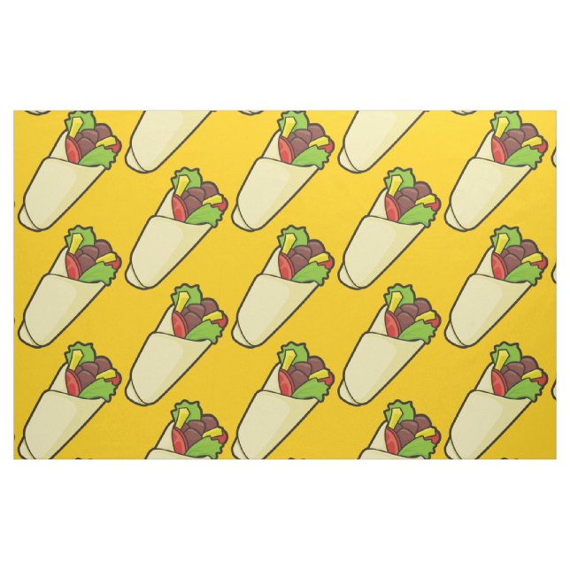 Tortilla Sandwich Wrap Fabric (Fat Quarter)