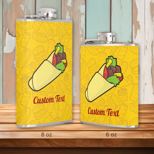 Tortilla Sandwich Wrap Flask (Creator Uploaded)