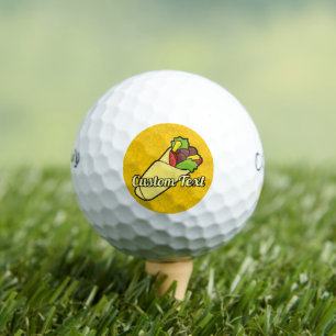 Tortilla Sandwich Wrap Golf Balls