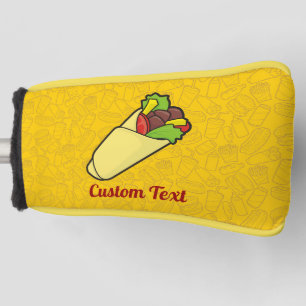 Tortilla Sandwich Wrap Golf Head Cover