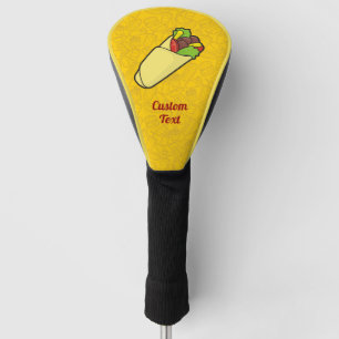 Tortilla Sandwich Wrap Golf Head Cover