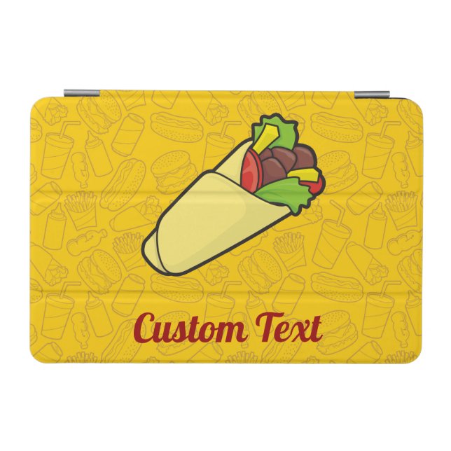 Tortilla Sandwich Wrap iPad Mini Cover (Horizontal)