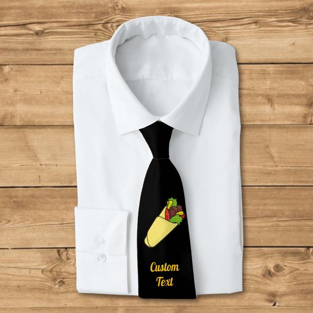 Tortilla Sandwich Wrap Neck Tie (Creator Uploaded)