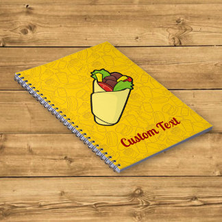 Tortilla Sandwich Wrap Notebook