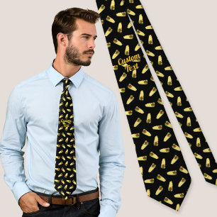 Tortilla Sandwich Wrap Pattern Neck Tie