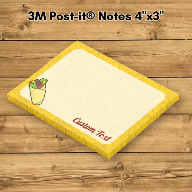 Tortilla Sandwich Wrap Post-it Notes (Creator Uploaded)