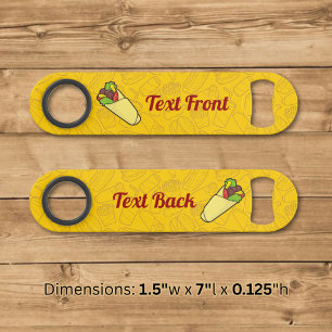 Tortilla Sandwich Wrap Speed Bottle Opener