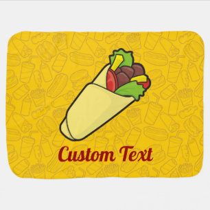 Tortilla Sandwich Wrap Swaddle Blanket