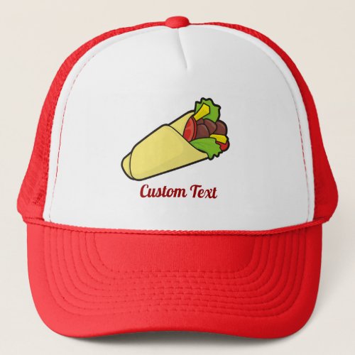 Tortilla Sandwich Wrap Trucker Hat