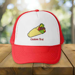 Tortilla Sandwich Wrap Trucker Hat