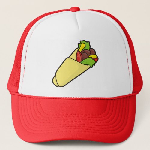 Tortilla Sandwich Wrap Trucker Hat