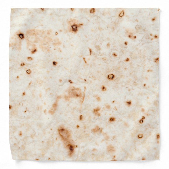 Tortilla shell bandana (Front)