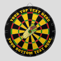 Tortilla Wrap Dartboard with Custom Text