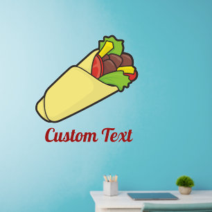 Tortilla Wrap Wall Decal