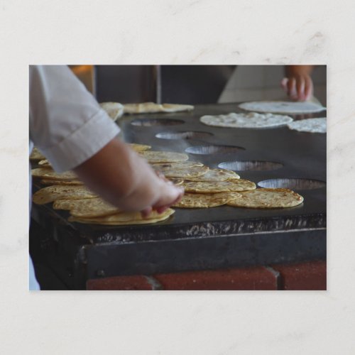 Tortillas Being Made In Old Town San Diego Postcard