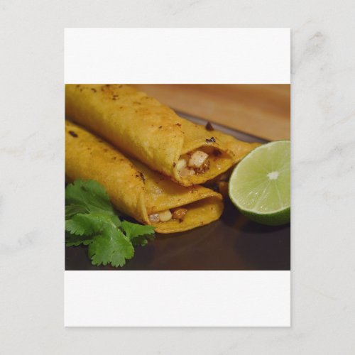 Tortillas Flautas Postcard