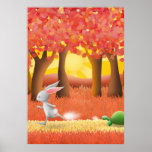 Tortoise And Hare 1 - Poster Print at Zazzle