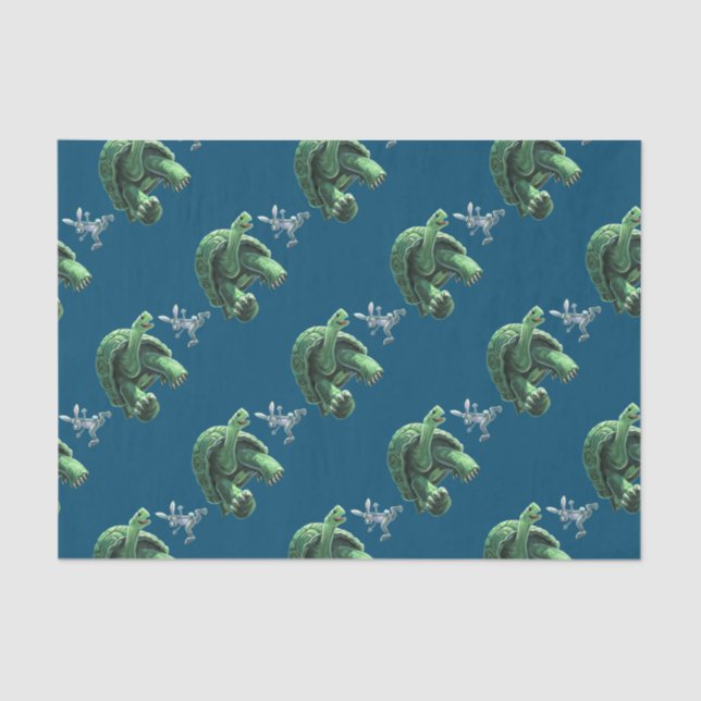 Tortoise and the Hare Art Tissue Paper (Front)