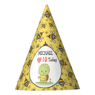 Tortoise Birthday Party Hat