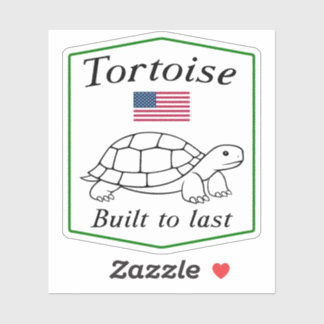 Tortoise: Built to Last Sticker