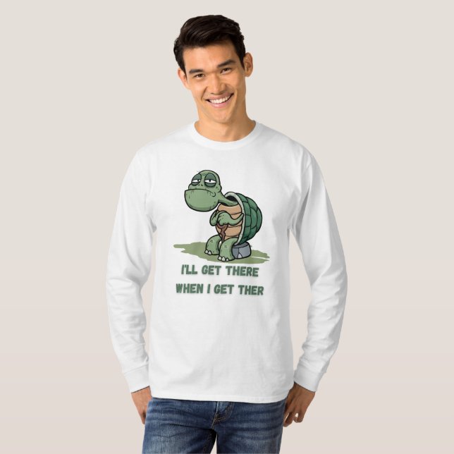 Tortoise cartoon tshirt (Front Full)