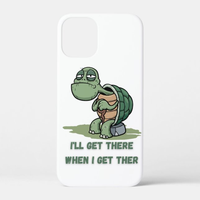 Tortoise cartoon tshirt Case-Mate iPhone case (Back)