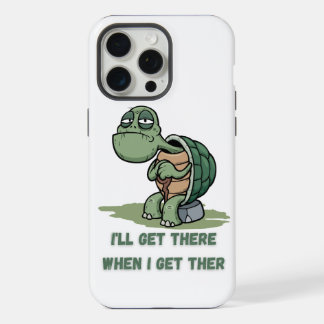 Tortoise cartoon tshirt iPhone 15 pro max case