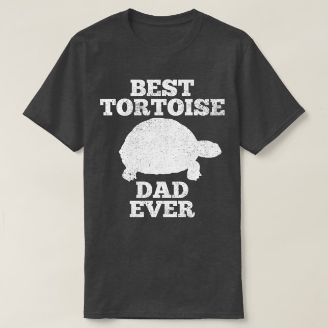 Tortoise Dad Father Fathers Day T-Shirt (Design Front)