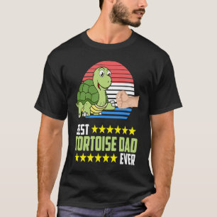 Tortoise Dad Reptiles Pet Reptile Owner Graphic T-Shirt