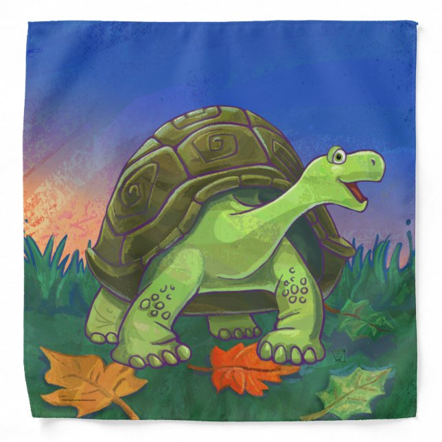 Tortoise Gifts & Accessories Bandana (Front)