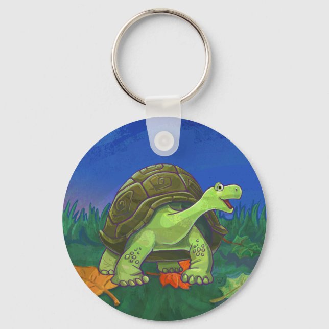 Tortoise Gifts & Accessories Keychain (Front)