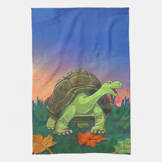 Tortoise Gifts & Accessories Kitchen Towel (Vertical)