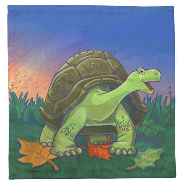 Tortoise Gifts & Accessories Napkin (Front)