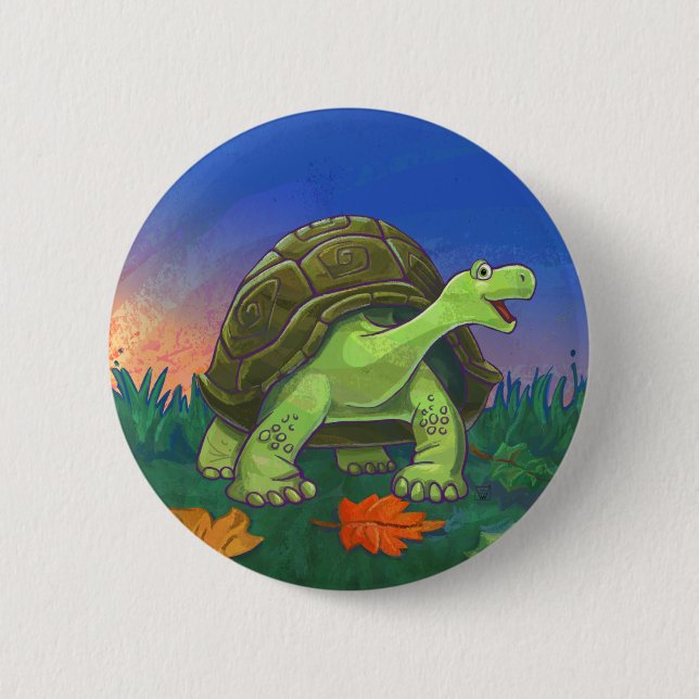 Tortoise Gifts & Accessories Pinback Button (Front)