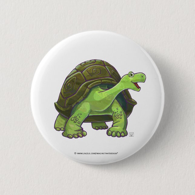 Tortoise Gifts & Accessories Pinback Button (Front)