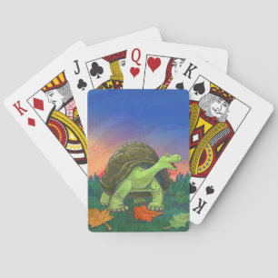 Tortoise Gifts & Accessories Poker Cards