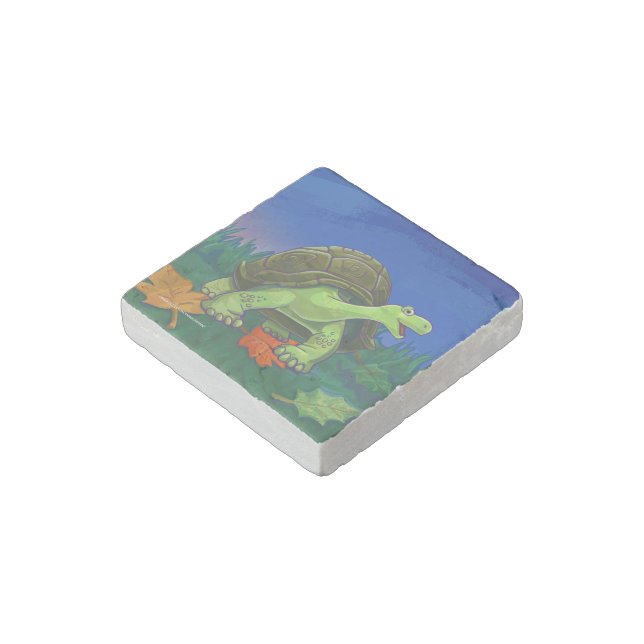 Tortoise Gifts & Accessories Stone Magnet (Angled)