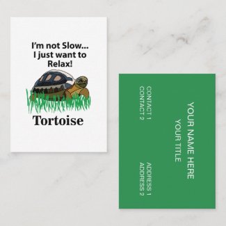 Tortoise I Just Want To Relax Animal Cute Funny 