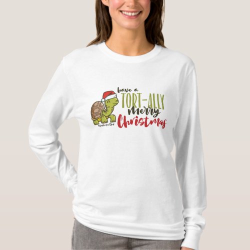 Tortoise Merry Christmas  GraphicLoveShop T_Shirt